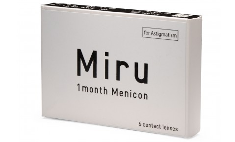 Miru 1month for Astigmatism  cyl -0.75  ax10